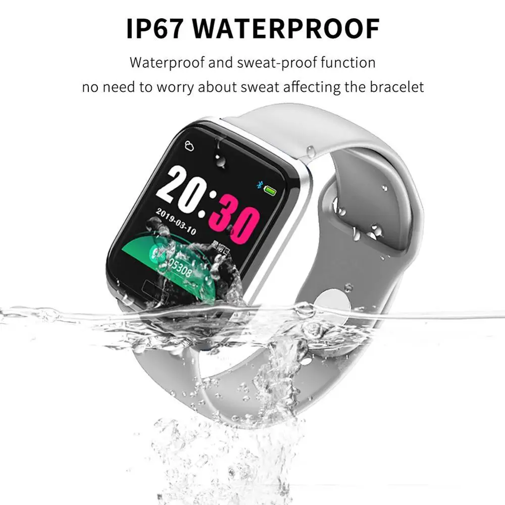 Nennbo Ai09 Smart Watch Bracelet Ports Waterproof Fitness Heart Rate Blood Health Monitoring Pressure Health Step Remote Watch