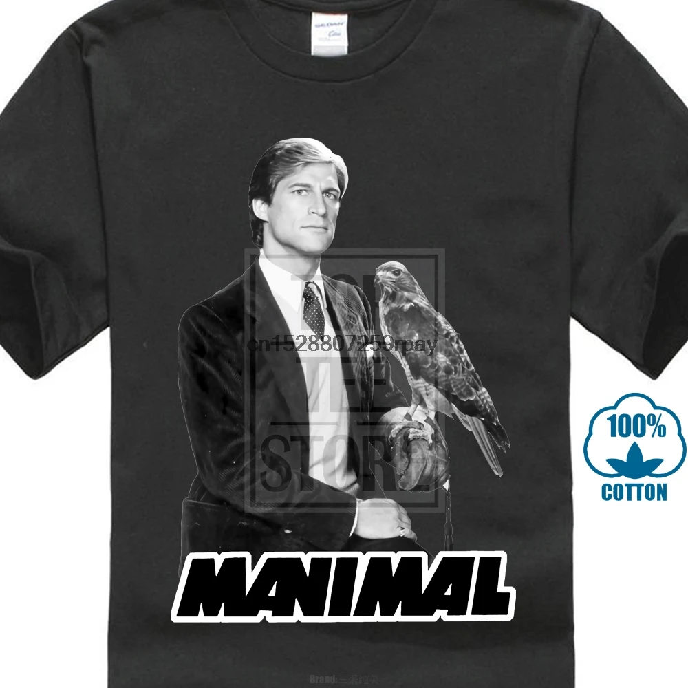 Manimal V2 ТВ серия 1983 футболка белый синий K зеленый Zink все размеры S до 4Xl |