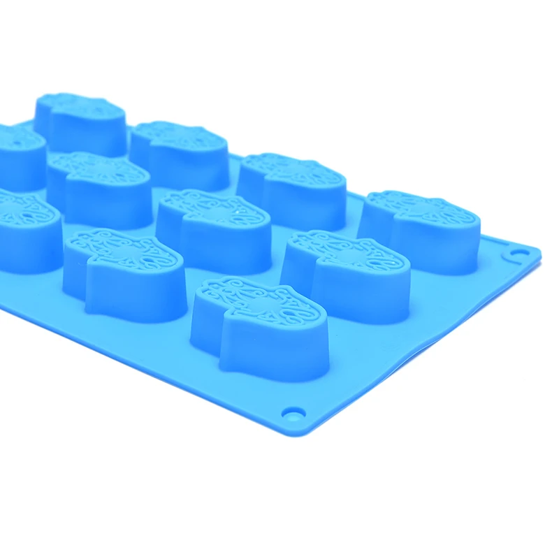 12 Holes Mini HAMSA Lotus in The Palm Soap Khamsah DIY for Soap Making Hand of Fatima Mascot Mold