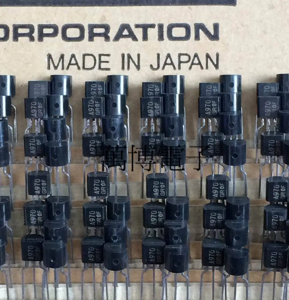 6 шт. 2SA970 A970 новинка оригинал сделано в Японии GR|Операционные усилители| |