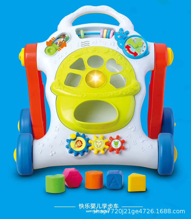 DIGO Baby Walker Cart многофункциональная анти-падающая игрушка для детей 6-7-18 месяцев 1 год