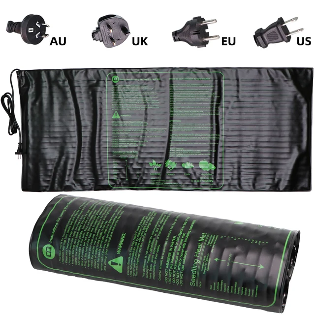 48''X20 ' Palánta Hőszőnyeg Mag Indítópad Csírázási Terjedése Klónozó Óvoda Kerti Szerszám Vízálló 100Watt Növényi Ellátás - Image 3