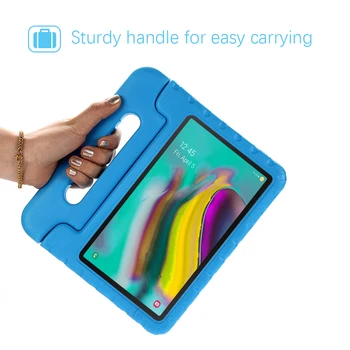 

For Samsung Galaxy Tab S5e 10.5 T720 T725 2019 Tablet Case EVA Shockproof Super Protection Cover Portable Handle Protective Stan