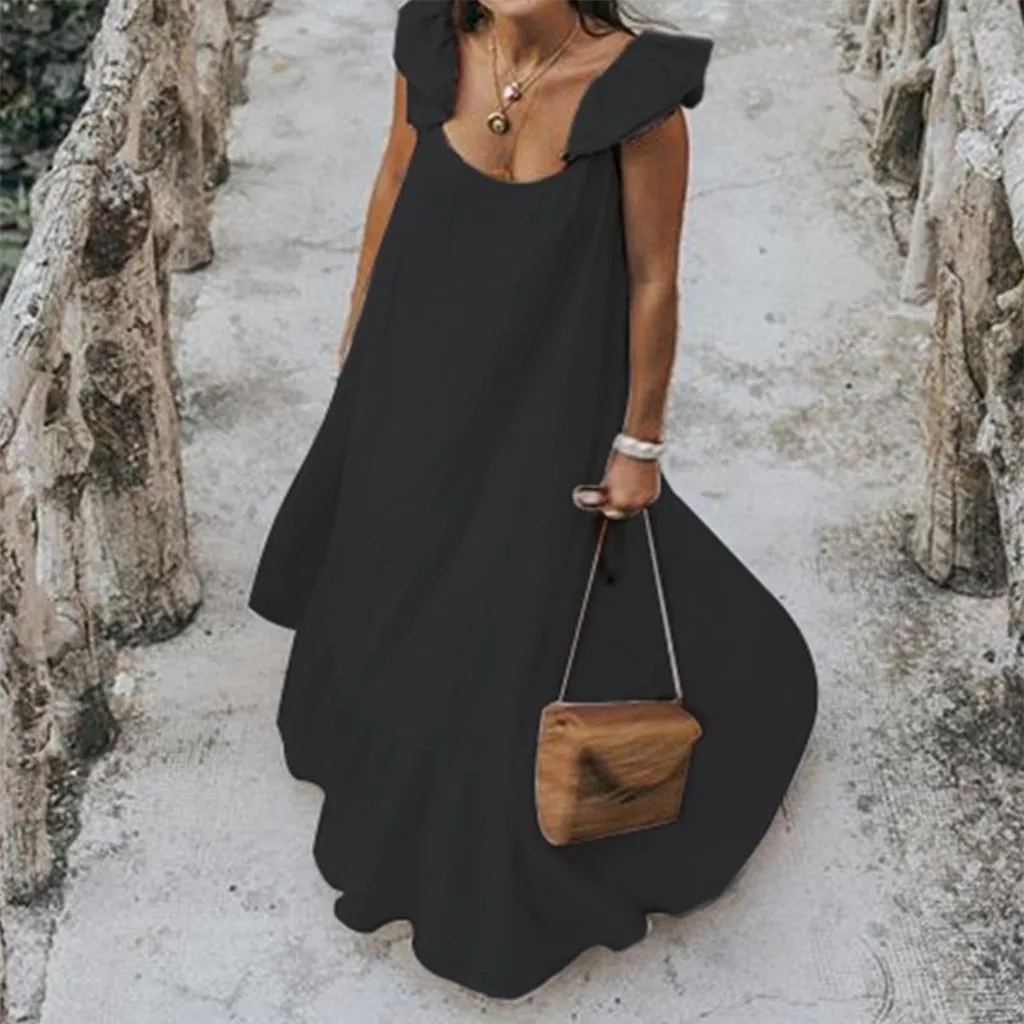 flowy loose dress