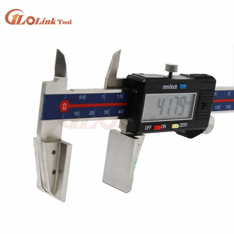 0150mm 6inch Wire rope calipers wide large jaw BROAD FACE cable