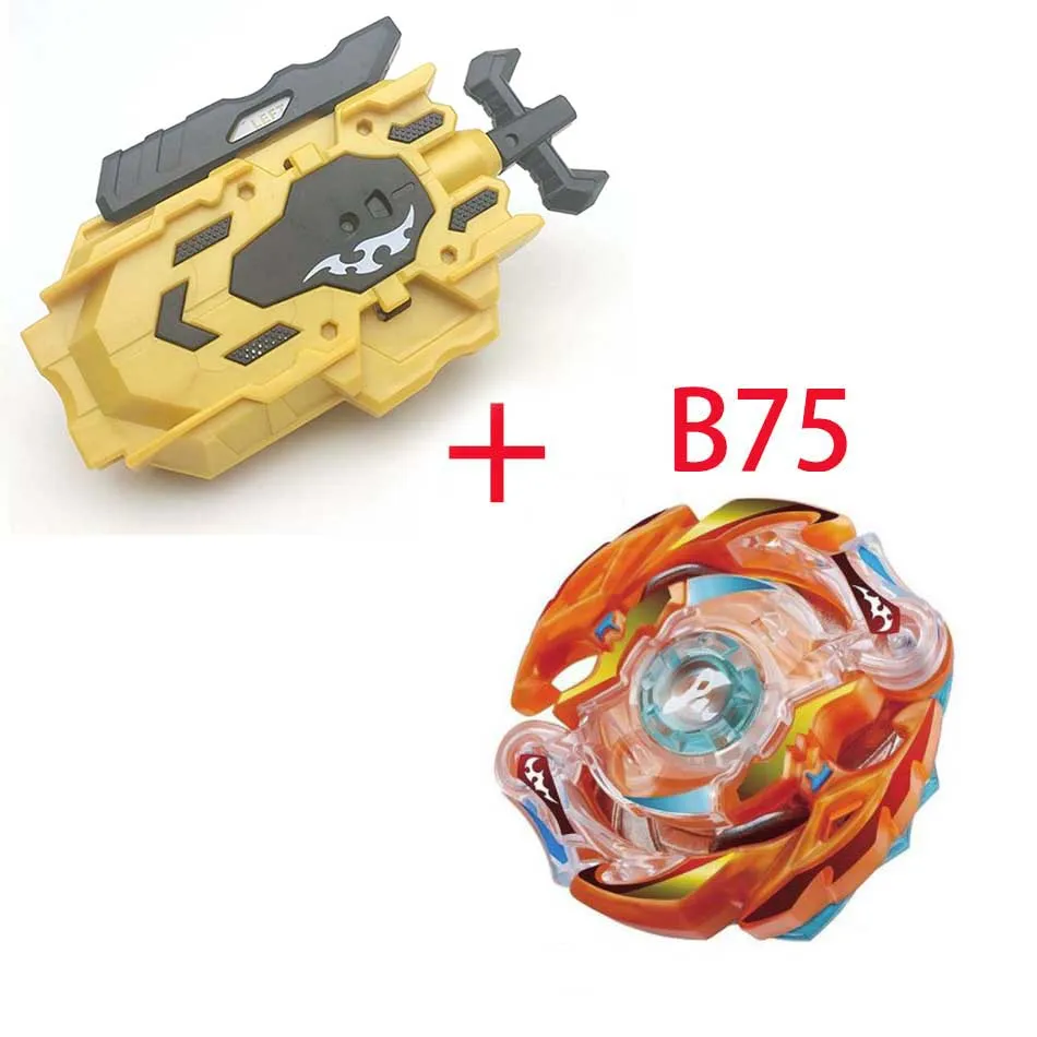 Beyblade Burst B110 CHO-Z VALKYRIE. Z. Ev с левым и правым двухсторонним пусковым устройством, металлический усилитель, Топ стартер, гироскоп, спиннинговая игрушка для боя - Color: B75