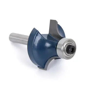 

1/4inch Shank Round Router Bit Bearing Engraving Milling Cutter For Woodworking Attachment Machine Tools And Accessories
