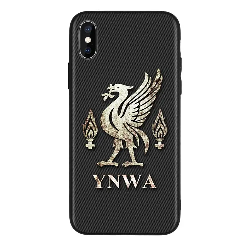 Популярный черный чехол Liverpool Club для Apple iPhone 11 Pro XR 7 8 6 6S Plus X XS MAX 5 5S SE Мягкий силиконовый чехол из ТПУ для телефона - Цвет: BD277-6