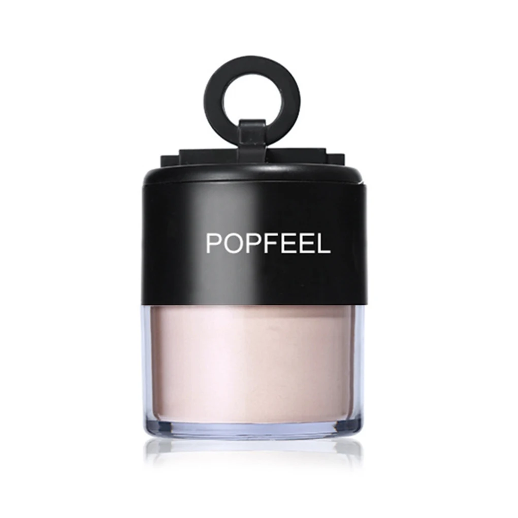 Smooth Loose Oil Control Face Powder Makeup Concealer Makeup Long Lasting Cheek Finish Setting Foundation - Color: NO.2  natural