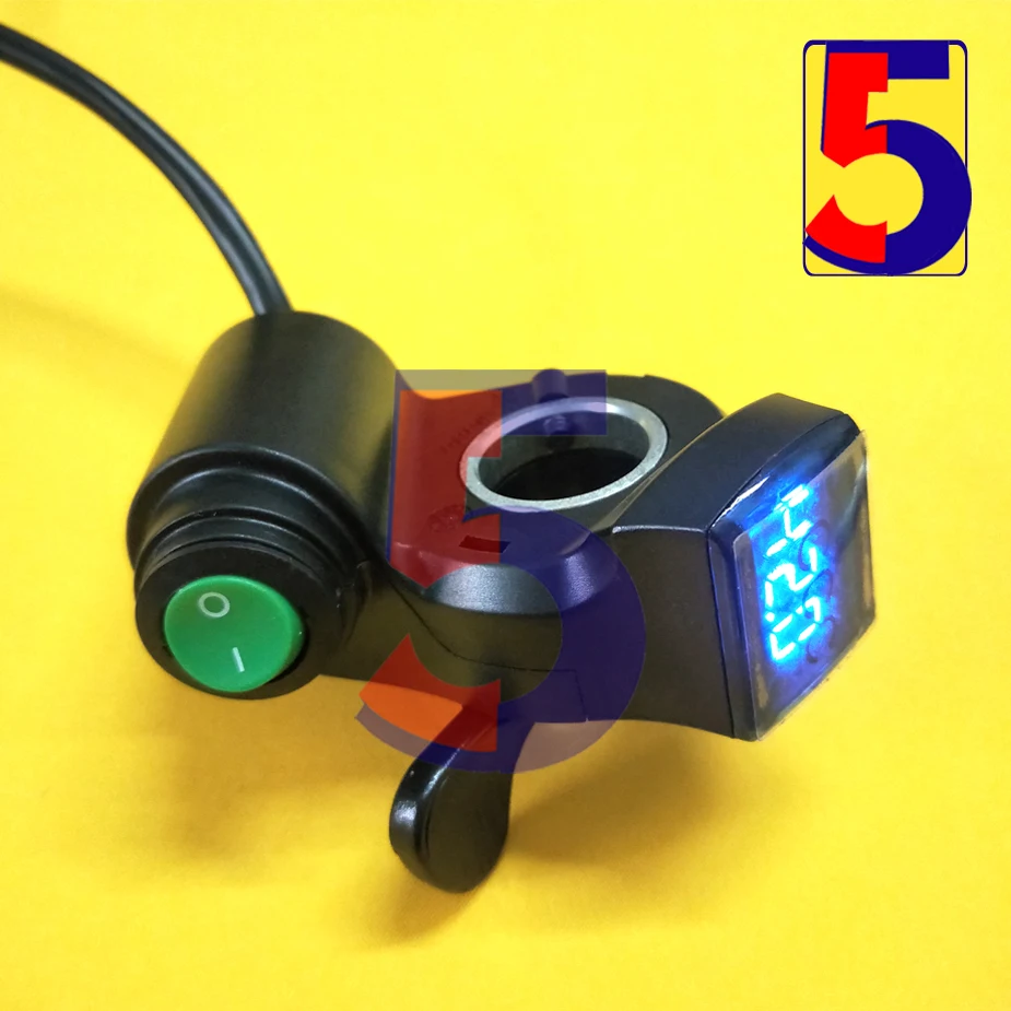 Ebike-Throttle-12V-99V-LCD-Thumb-Throttle-with-voltage-display-with-3-Speed-Switch-Cruise-function-Power-Switch (3)