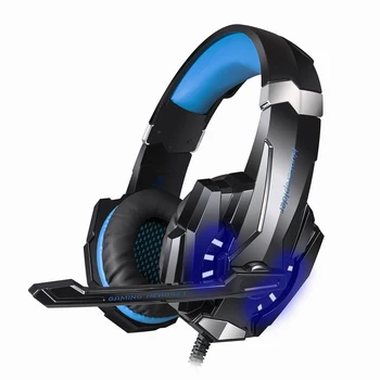 

Gaming Headset 3.5mm Game Headphones Over Ear PC Earphone with Microphone LED Light Volume Control for Computer Laptop&Phone