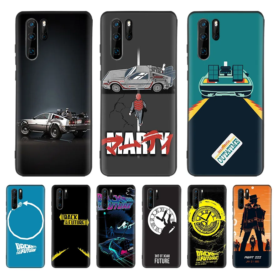Черный чехол для huawei mate 30 20 10 P30 P20 P10 Pro Lite P Smart Z Роскошный чехол
