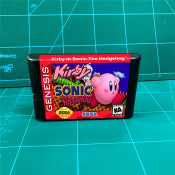 

Kirby in Sonic the Hedgehog - 16 bit MD Games Cartridge For MegaDrive Genesis console