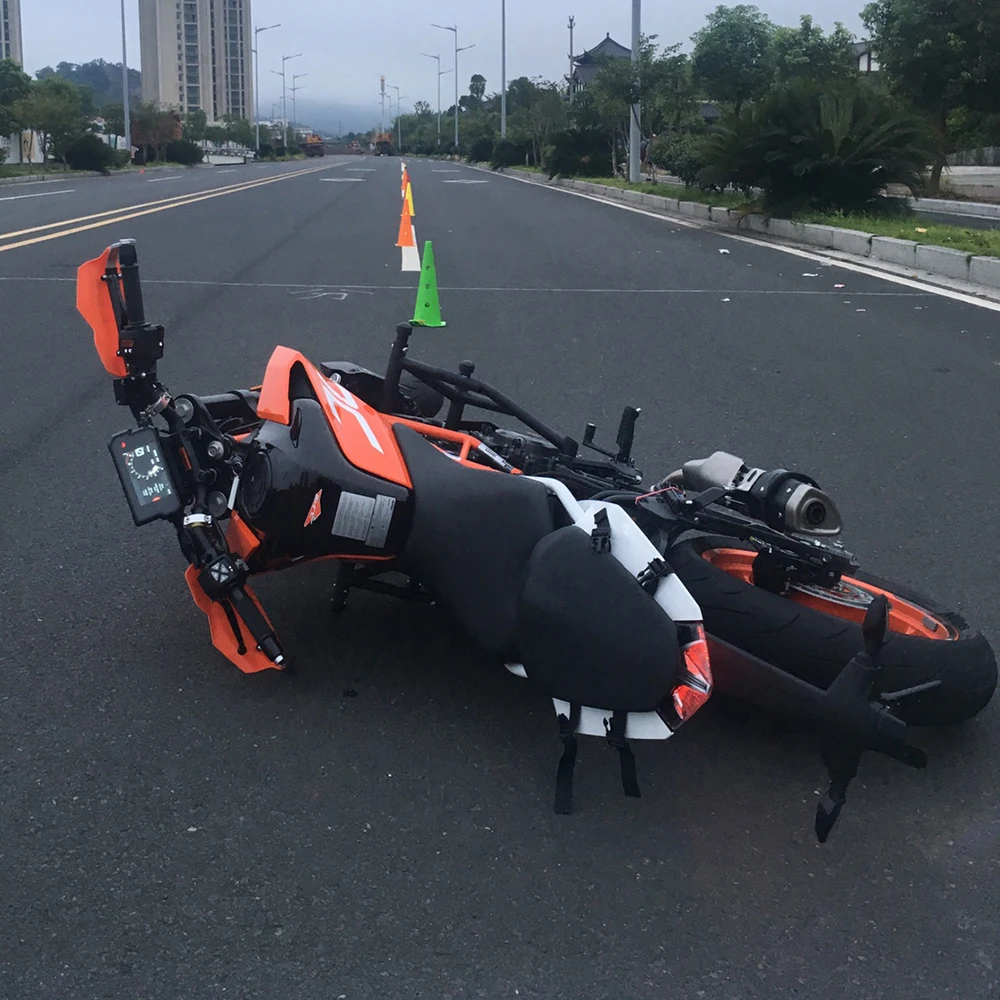 Для KTM Duke 250 390 Crash Bar рама ползунок защита двигателя бампер трюк клетка защита Duke390 Duke250 аксессуары