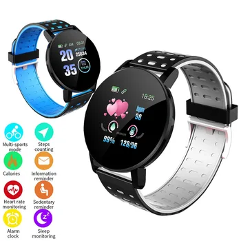 

Bluetooth Watch Bracelet Fitness Tracke 3 Color Smart Bracelet with Touch Screen Heart Rate Monitor and Bluetooth 5.0