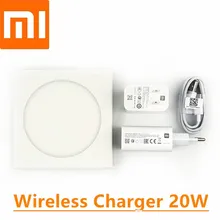 Xiao mi Max Беспроводное зарядное устройство 20 Вт Qi быстрое зарядное устройство 27 Вт штекер для Xiao mi 8 mi 9 mi 9 pro 5G mi x 2s 3S iPhone XS XR XS MAX 11