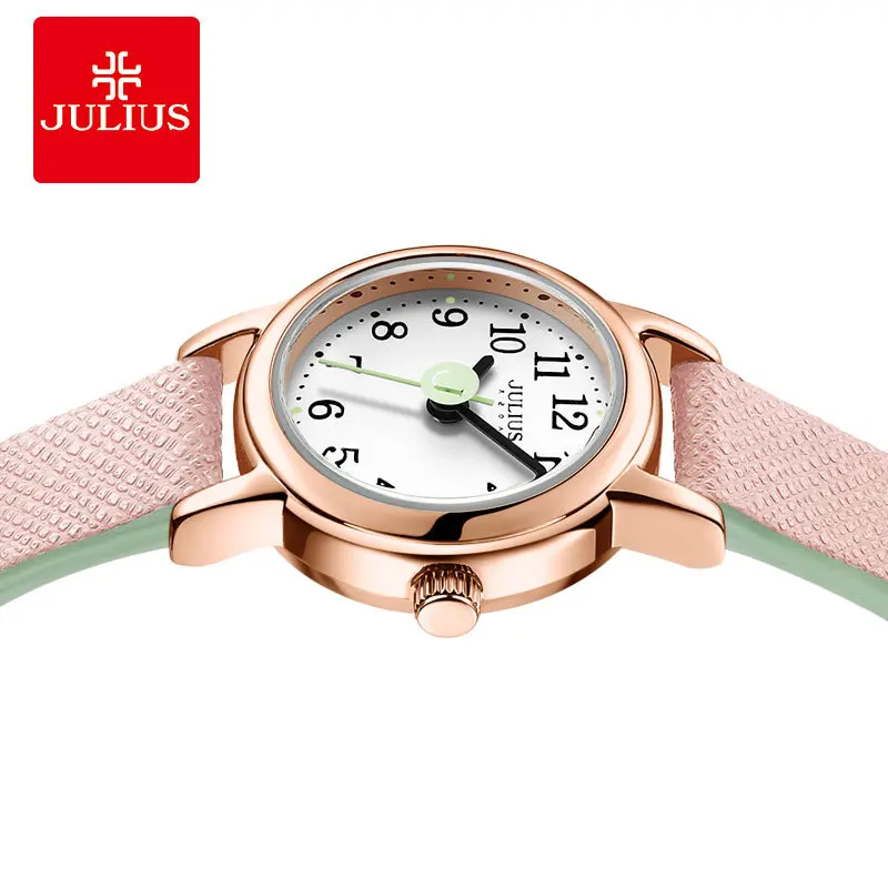 

Julius Genuine Product Watch Women's Small Dial Students Watch Small Watch Waterproof Quartz Watch Ja-1105