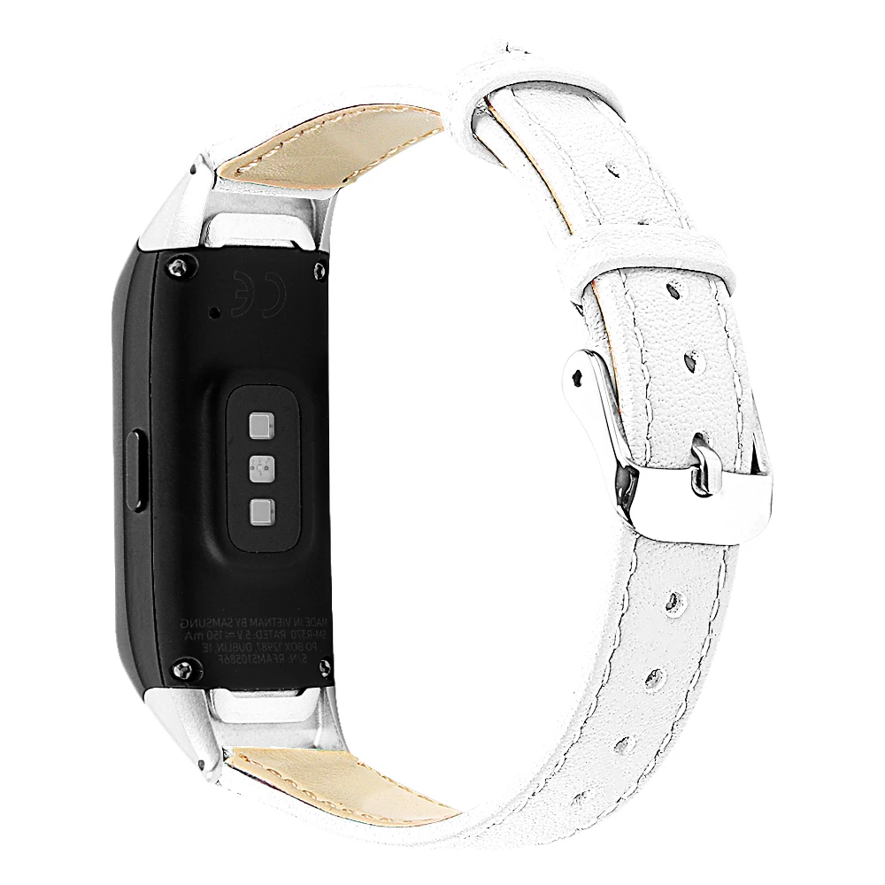 C Кожаный ремешок для часов для samsung Galaxy Fit SM-R370 смарт-браслет часы Браслет замена Correa для Galaxy Fit SM-R370 - Цвет: C