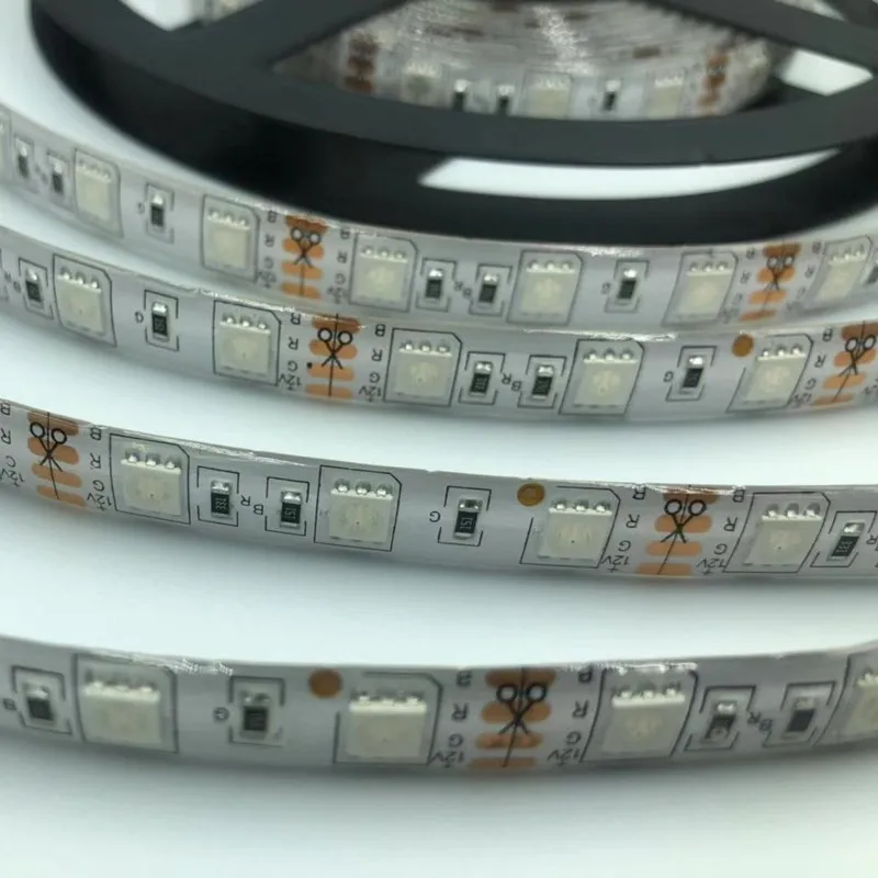 LED Ʈ  5050 DC12V 60LEDs/m 5 /  LED  RGB 5050 LED Ʈ ȭƮ/ ȭƮ//׸//ο