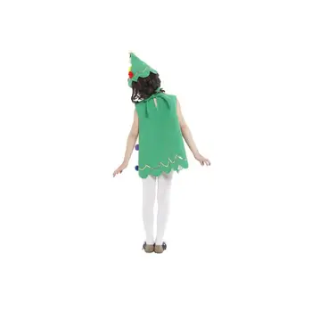 

Free Shippings Christmas costume children's Christmas clothes Christmas playful Christmas tree elf female cosplay costume suit