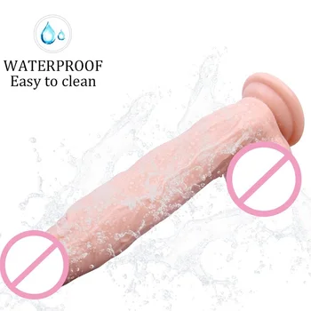 12inch 30CM Vibrators Dildo With Strong Suction Cup Realistic Big Dildo Penis Female Masturbator Sex Shop Adult Sex Toys 2