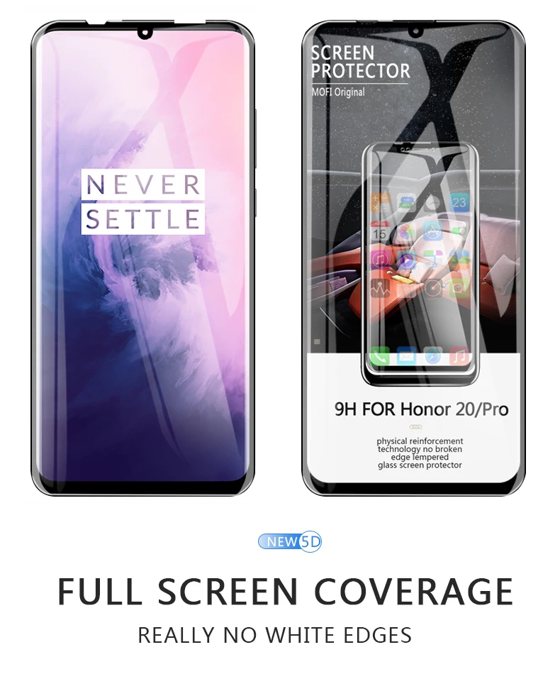 Для Xiaomi mi 9 Lite закаленное стекло для Xiao mi 9 Lite защита экрана полное покрытие MOFi mi 9 Передняя пленка защитное стекло