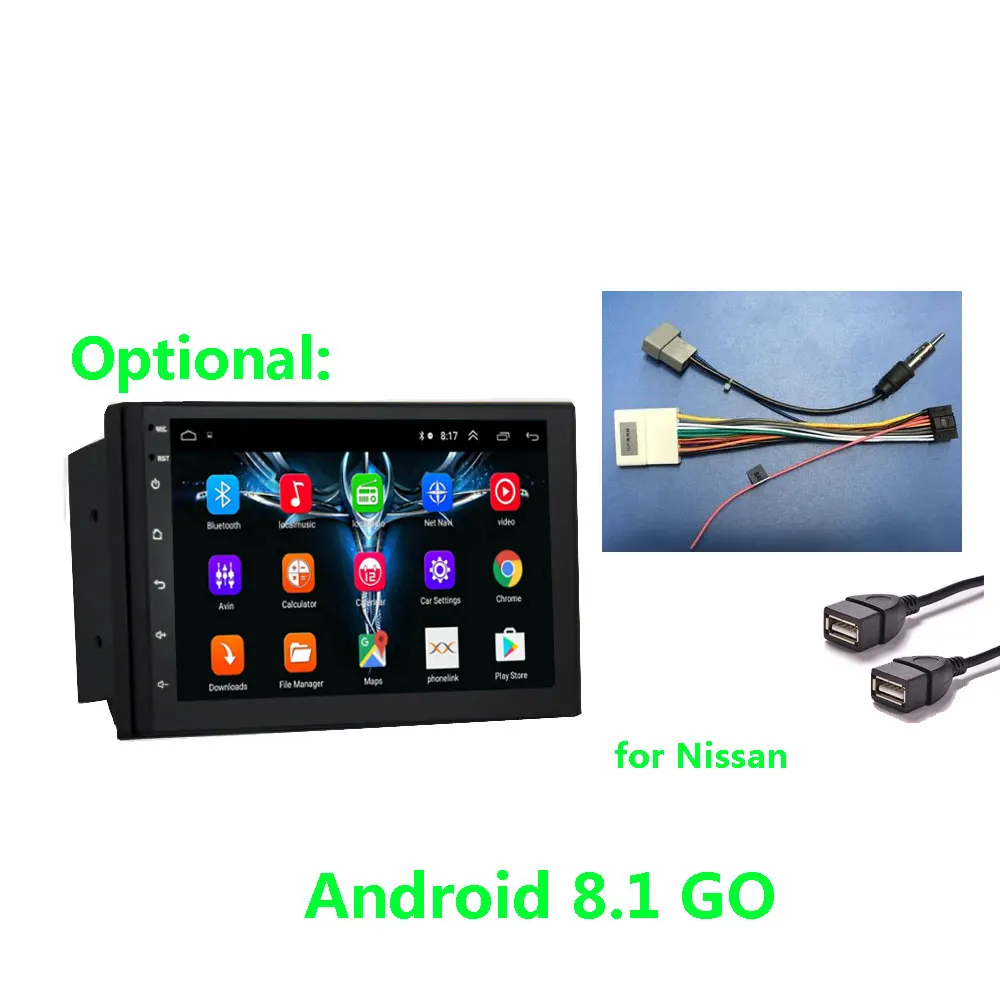 Skup Android 8.1 2 Din radio samochodowe multimedialny odtwarzacz wideo uniwersalny auto stereo GPS mapa dla volkswagena Nissan Hyundai Kia toyota CR V