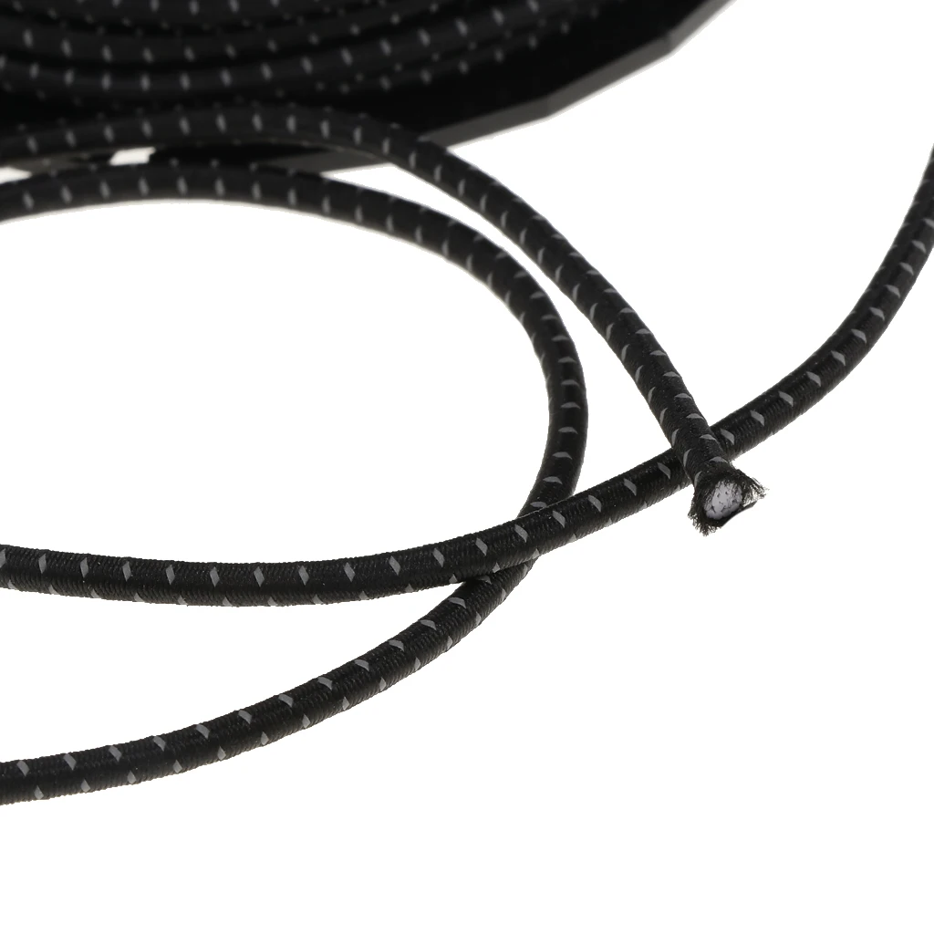 Lightweight Elastic Bungee Cord Kayak Boat Marine Heavy Duty Shock Rope Tie Down for Kayaks Canoe Surf Boards Luggage Strap