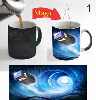 

Tardis Time Machine Magic Color Change Coffee Mug 11 Oz Gift-1