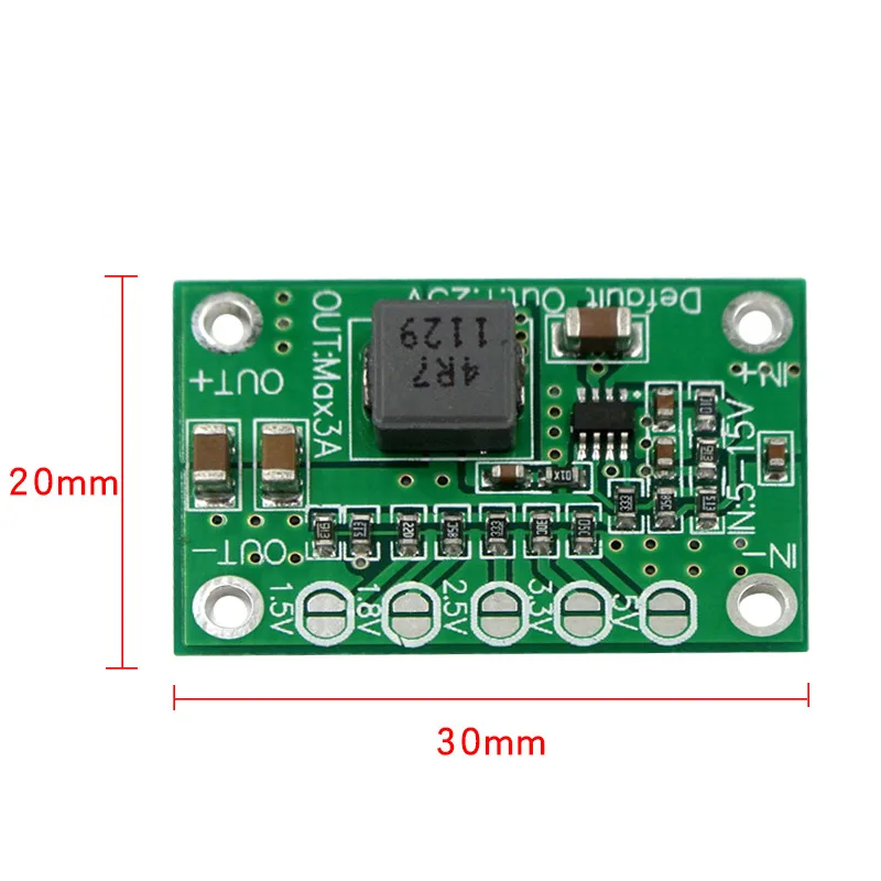 10 шт./лот CA-1235 CA1235 Регулируемый понижающий Мощность модуль 1,25 V 1,5 1,8 2,5 3,3 5V Выход 5-16V Вход