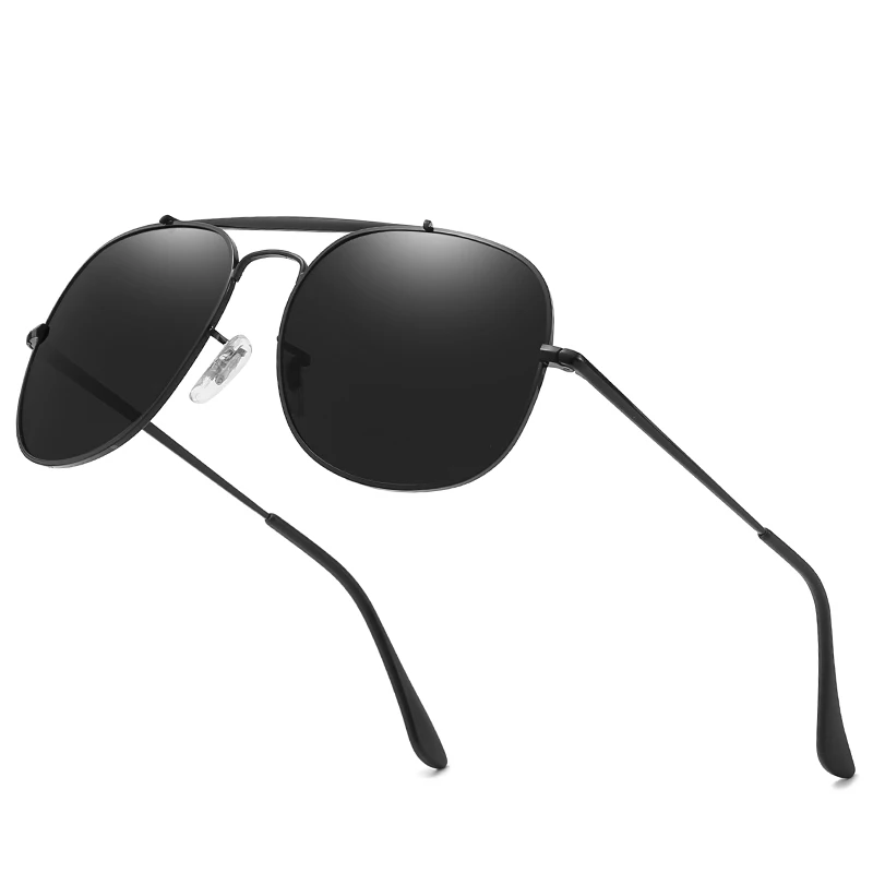 With Case Polaroid Sunglasses Square Vintage Sun Glasses Brand Designer Sunglases Polarized Sunglasses Feminino for Women Men