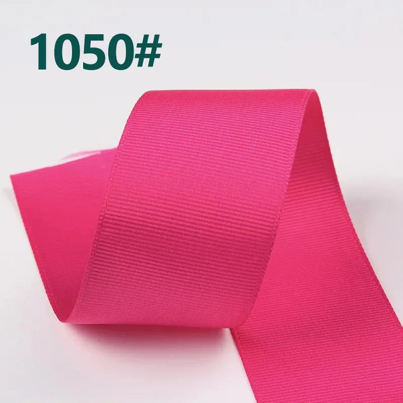 5 Yards Grosgrain Ribbons Wedding Christma Decoration DIY Headwear Bow Sewing Handmand Crafts Gift Wrap 6mm/9mm/25mm/38mm Ribbon decoration Grosgrain ribbon