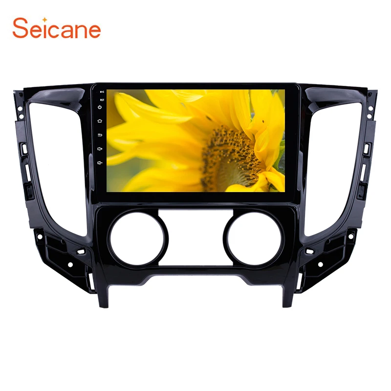 

Seicane 2Din Android Car Radio Head Unit For Mitsubishi TRITON (MT) 2015 Manual air conditioner 9" wifi Multimedia Player GPS