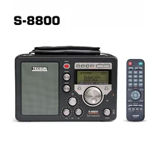 TECSUN S-8800 цифровой тюнинг PLL DSP AM/FM/LW/SW все группы HAM любительский радиоприемник стерео с пультом дистанционного управления T1218