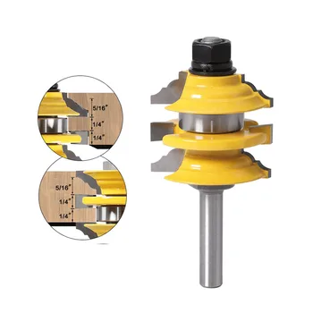 

1pc 8mm Shank Router Bit Milling Cutter For Wood Doors Windows Woodworking Tool Router Bit Accessory Parts