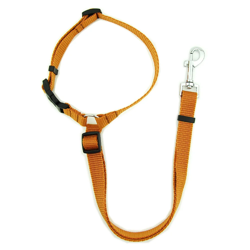 Cat Dog Vehicle Car Safety Adjustable Seat Belt Leash Pet Car Travel Clip Strape Lead Seatbelt Multi-function Lead for Dogs Cats