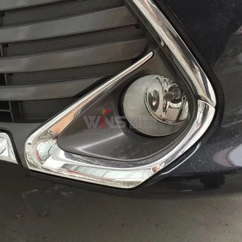 

For Toyota Camry XV50 2015 2016 2017 Front Fog lamp Cover Light Trims Car Styling Accessories Chrome ABS 2PCS
