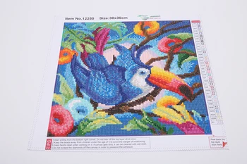 

YI BRIGHT 5D Diamond Painting Full Round Animal Bird & Tree Diamond Embroidery Home Decoration New Arrival Diamond Art 30x30