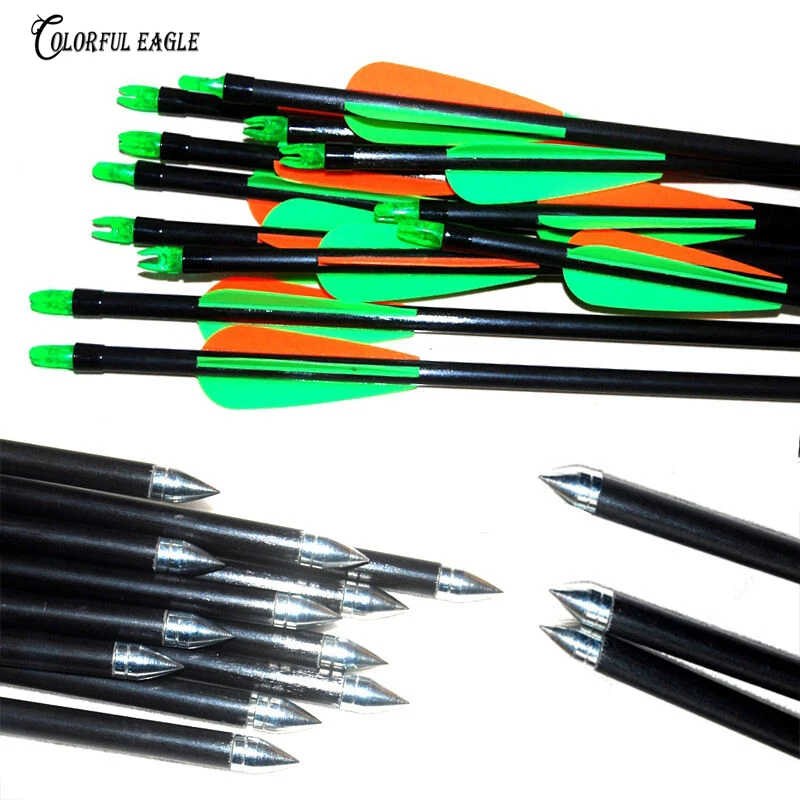 31.5inch/30inch/29inch/28inch Fiberglass Arrows Spine500 For Compound