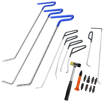 

Furuix Tools Paintless Dent Repair Spring Steel Rods Body Dent Removal Hail Set Repair Hammer with 8 pcs Tap Down