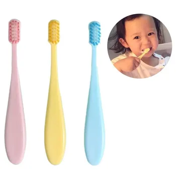 

3Pcs/set Soft-bristled Silicone Toothbrush For Children Teeth Cute Baby Training Toothbrushes Baby Dental Care ToothBrush