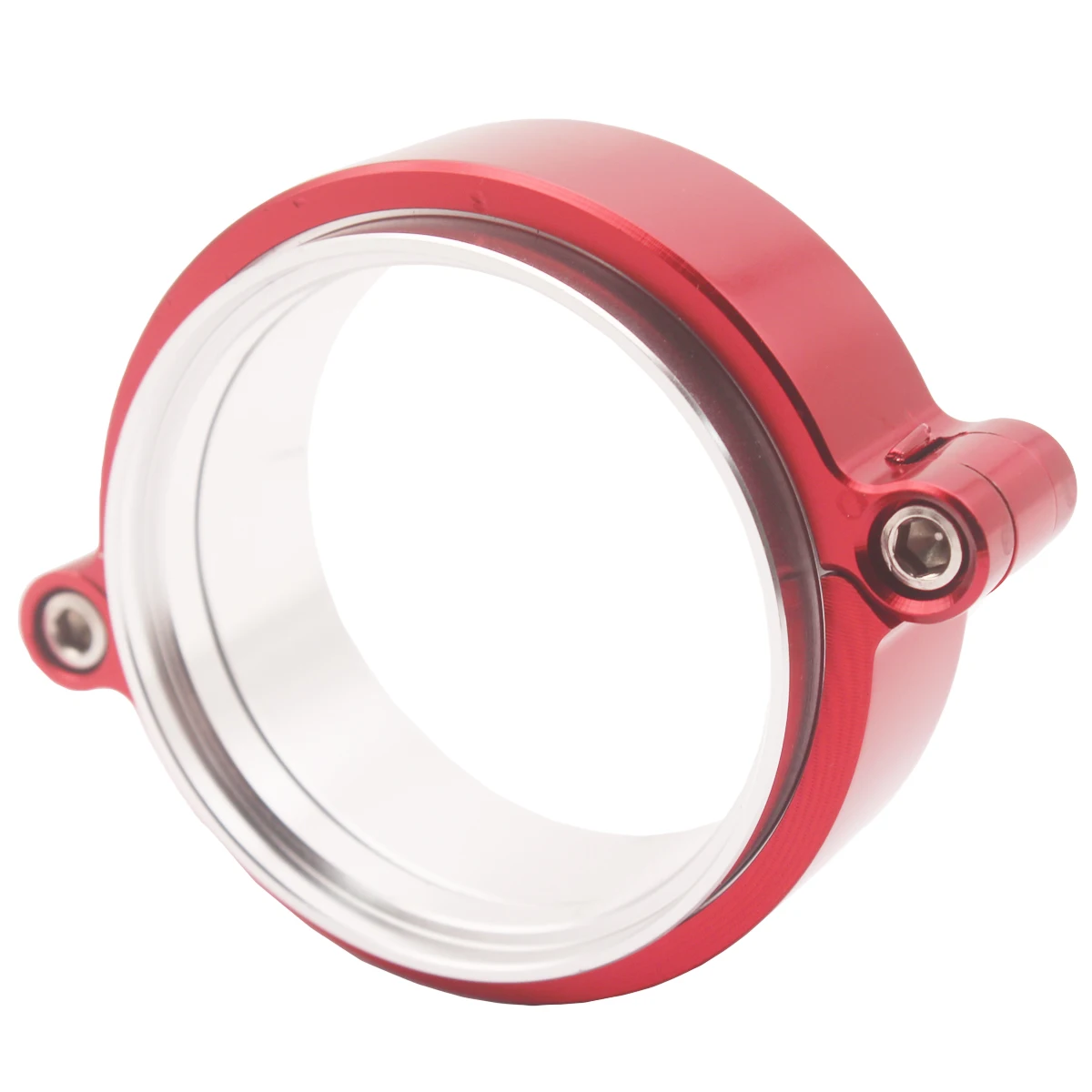 HD выхлоп V-band хомут фланец анодированный зажим для " Turbo Dump Pipe RED