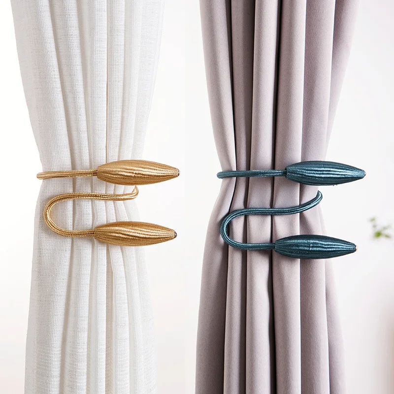 Braided Curtain Tied Rope Strap Decorative Lanyard Hanging Tying Curtain Holder