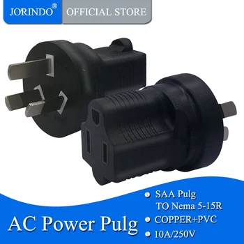 

JORINDO Australian Male to American Standard Female Power Adaptor, AU to 5-15R US Convert
