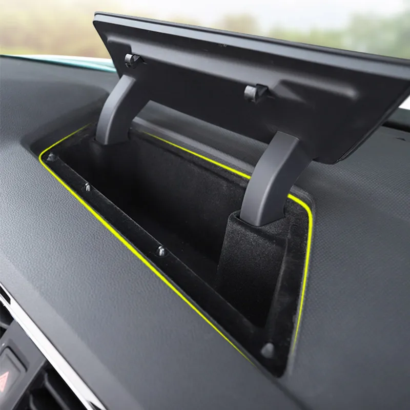 Car Storage Organizer Box For VW Tiguan 2020 2019 Rline 2018 2017 MK2  Central Console Storage Holder Dashboard Auto Accessories