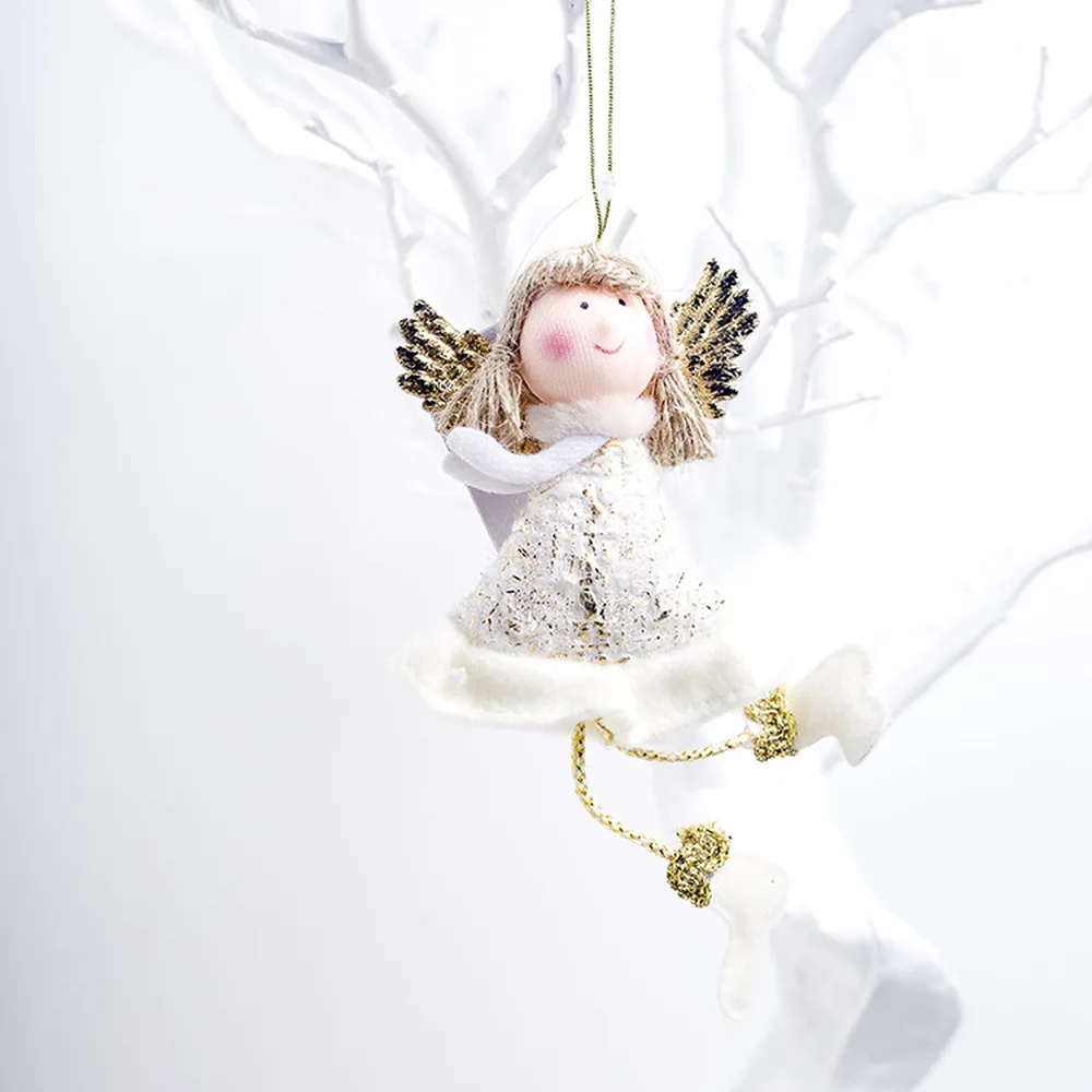 Christmas Angel Doll Merry Christmas Decorations for Home Decor Noel Xmas Tree Decorations Ornament Happy New Year Decor,Q