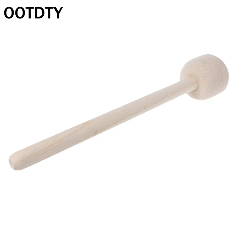 OOTDTY 1 шт. Timpani Mallets Precussion барабанные палочки мягкая фетровая головка деревянная ручка