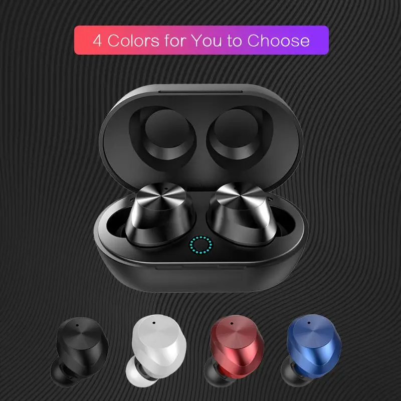 TWS Беспроводные bluetooth 5,0 наушники 3D стерео HIFI наушники Встроенный микрофон+ зарядное устройство спортивные Игровые наушники IPX5 Touch