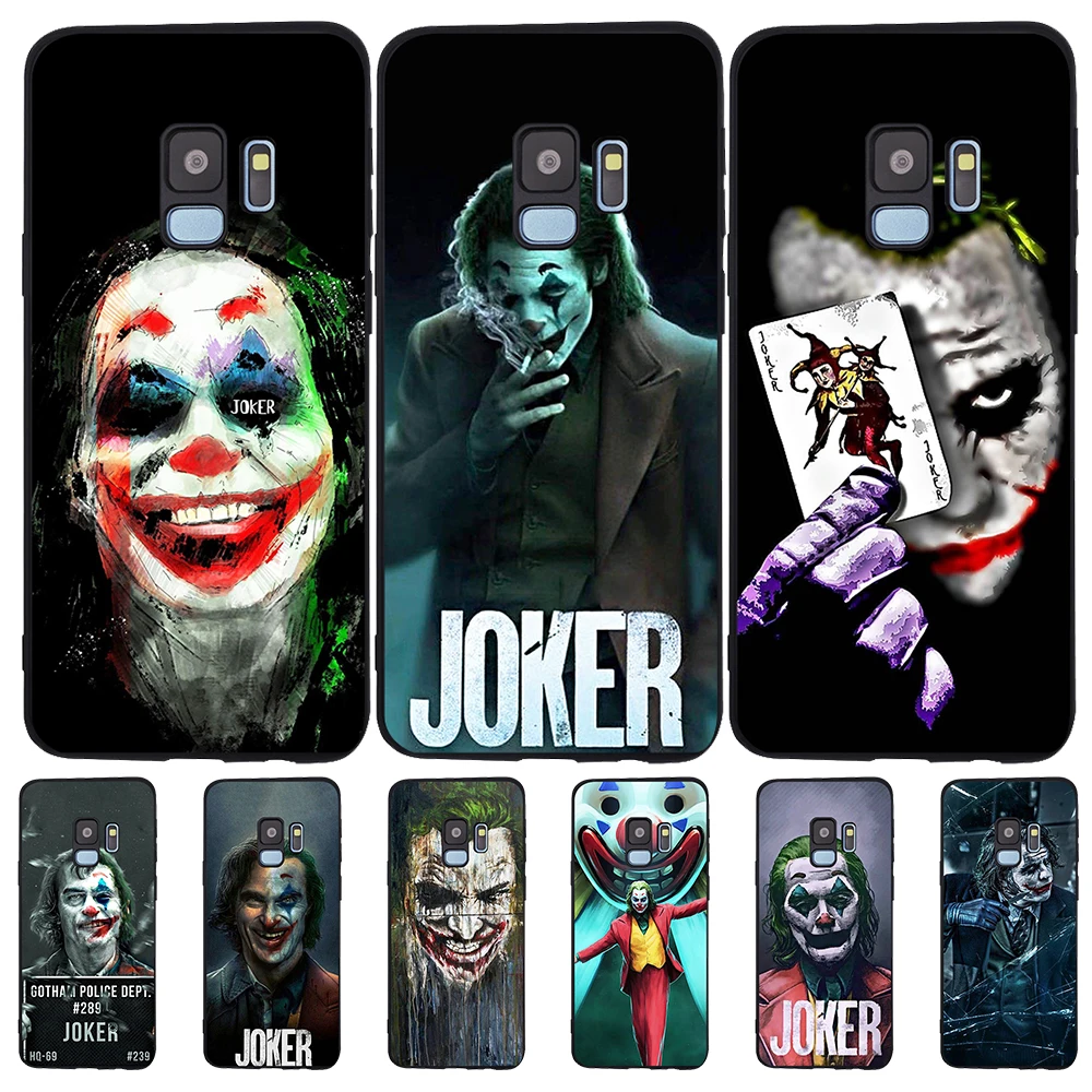 Мстители Железный человек Бэтмен в стиле «Джокер» etui для samsung Galaxy S6 S7 край S8 S9 S10 Plus Note 8, 9, 10, A30 A40 A50 A60 A70 M10 M20 чехол Крышка