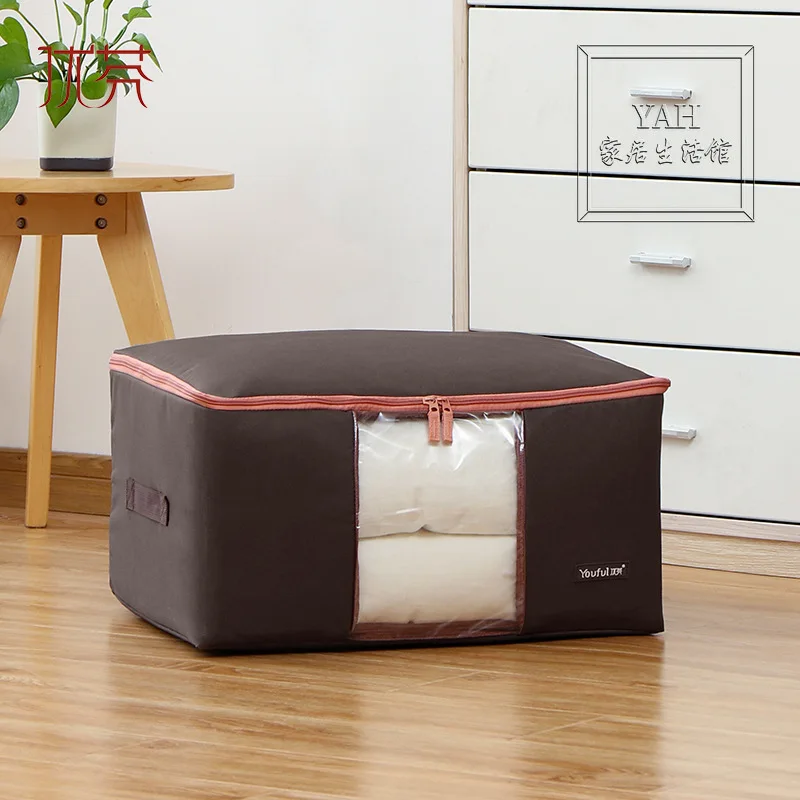 

Thickened Oxford Cloth Quilt Storage Bag Large Quilt Storage Bag Clothing Soft Storage Box